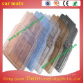 Transparent colorful rubber car mats for car inner floor